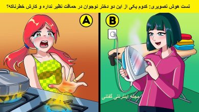 تست هوش تصویری انجام کار خطرناک 1