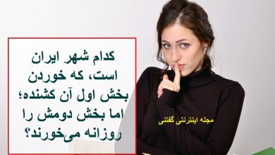 چیستان شهر و کشنده و خوردنی 1