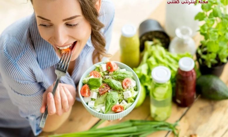 کاهش التهاب بدن با کم خوری