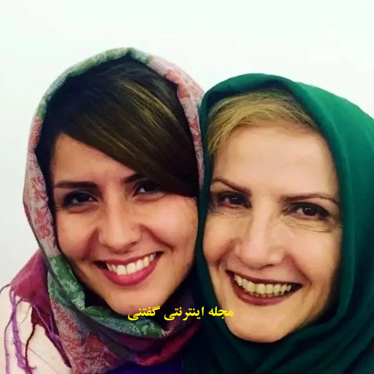  زهرا سعیدی و دخترش