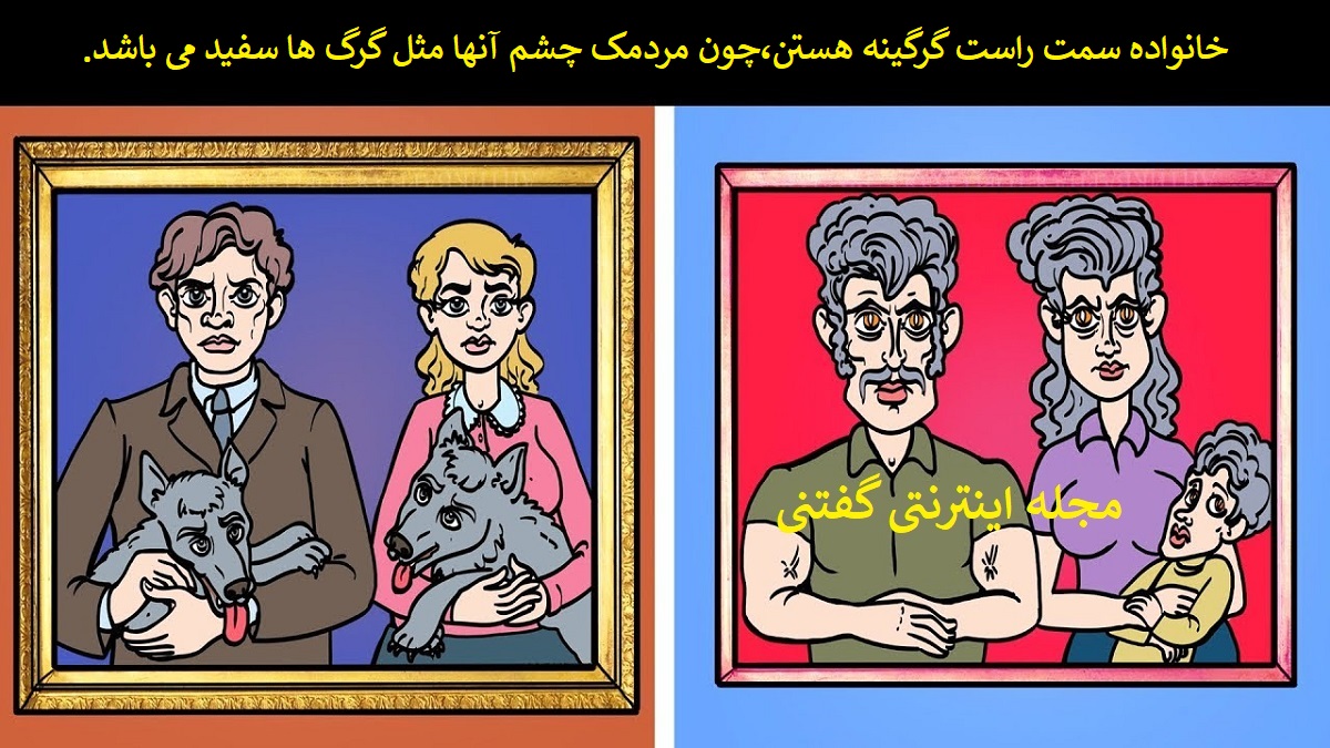 پاسخ بازی فکری شناخت خانواده گرگینه