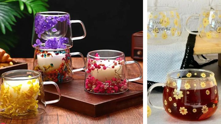 سرویس چای‌خوری پیرکس؛ تلفیق هنر و کاربرد در طراحی
