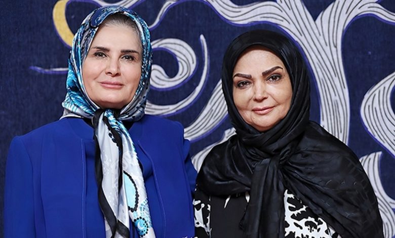 دیدار صمیمانه الهه رضایی و گیتی خامنه