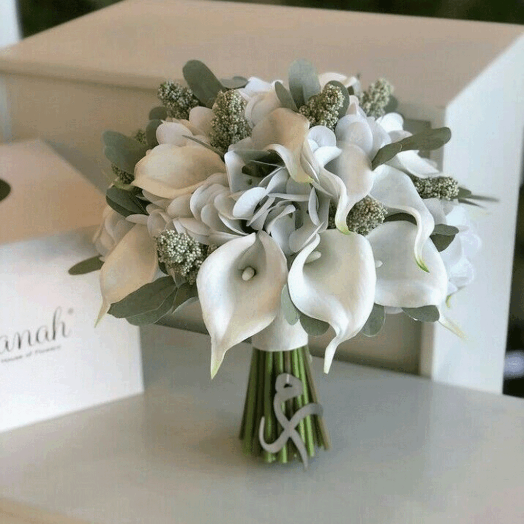 زیباترین دیزاین دسته گل عروس