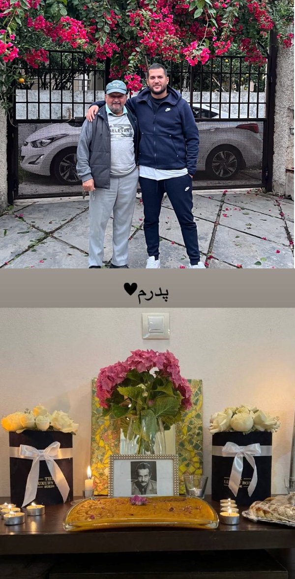 درگذشت پدر سیاوش خیرابی