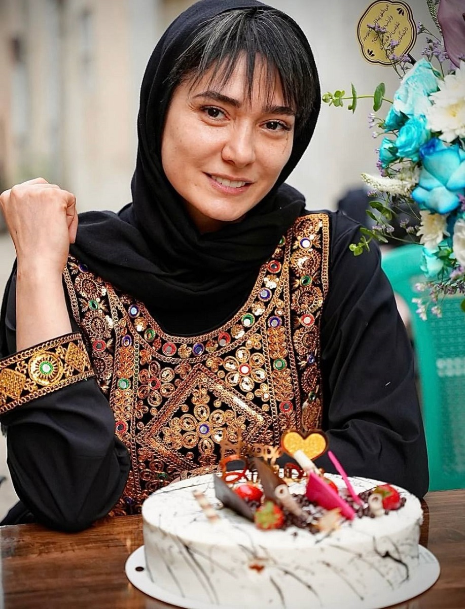 تولد مینا وحید در پشت صحنه فیلم جدیدش 1
