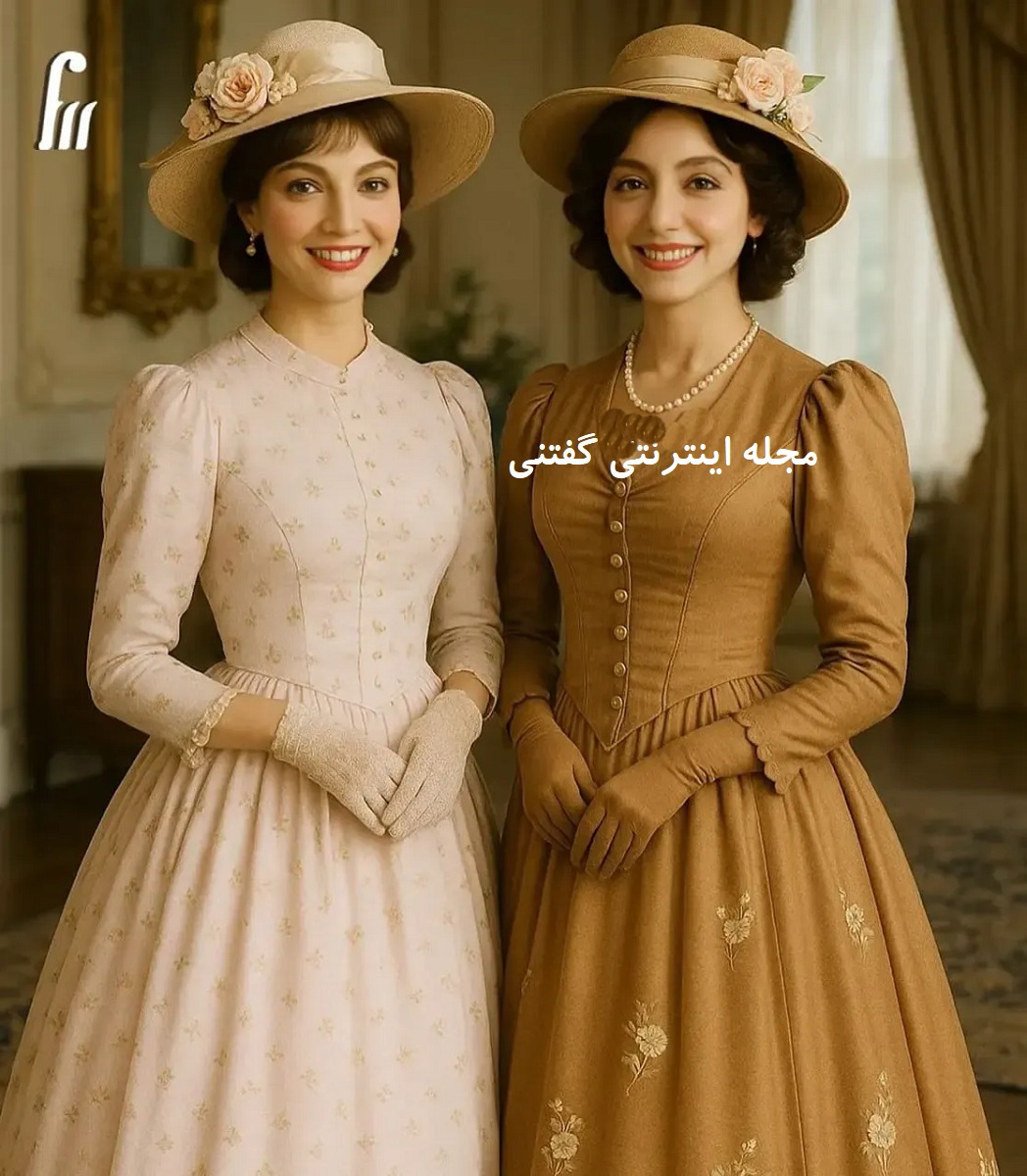 بازیگران تاسیان با لباس های عصر ویکتوریایی 1