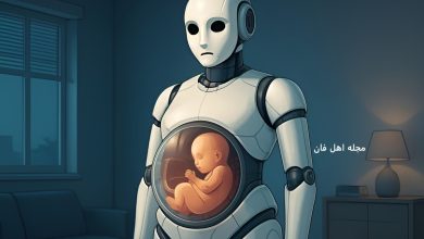 ربات انسان‌ نمای باردار