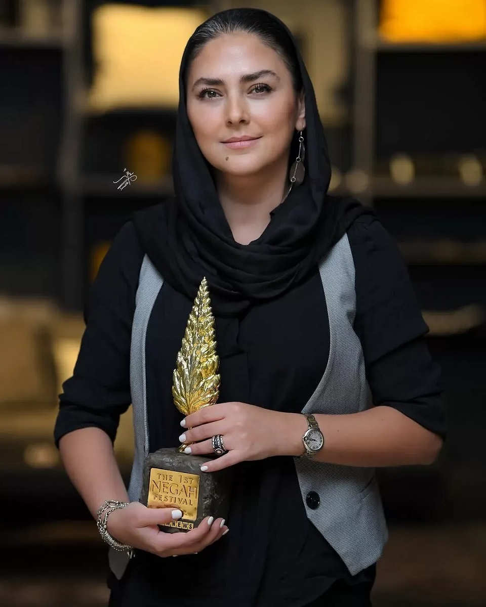 ظاهر خاص هدی زین‌العابدین در جشن نگاه 3