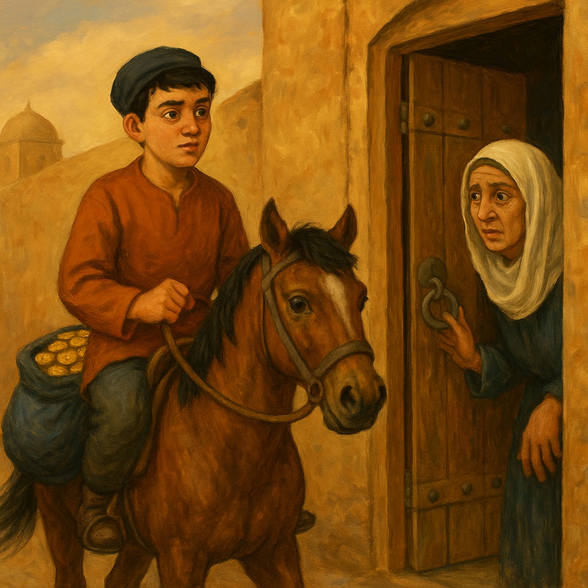 حکایت تنبل و کور 1