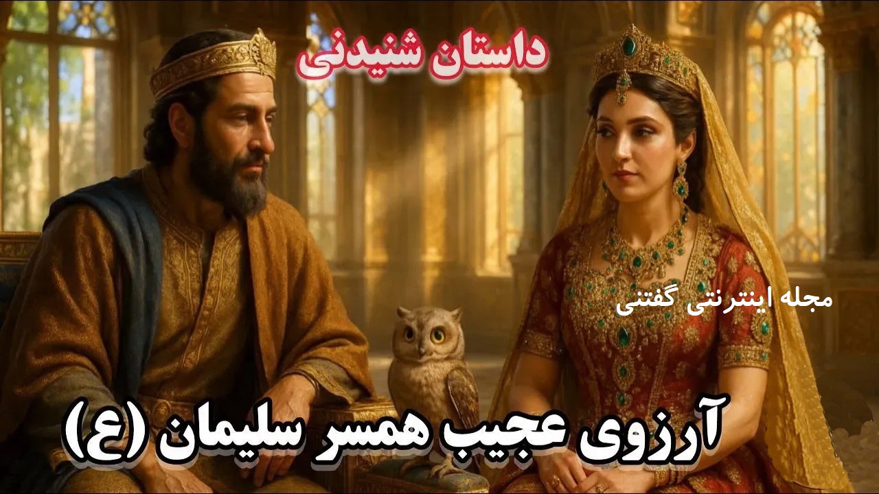 داستان حضرت سلیمان و جغد کوچولو 1