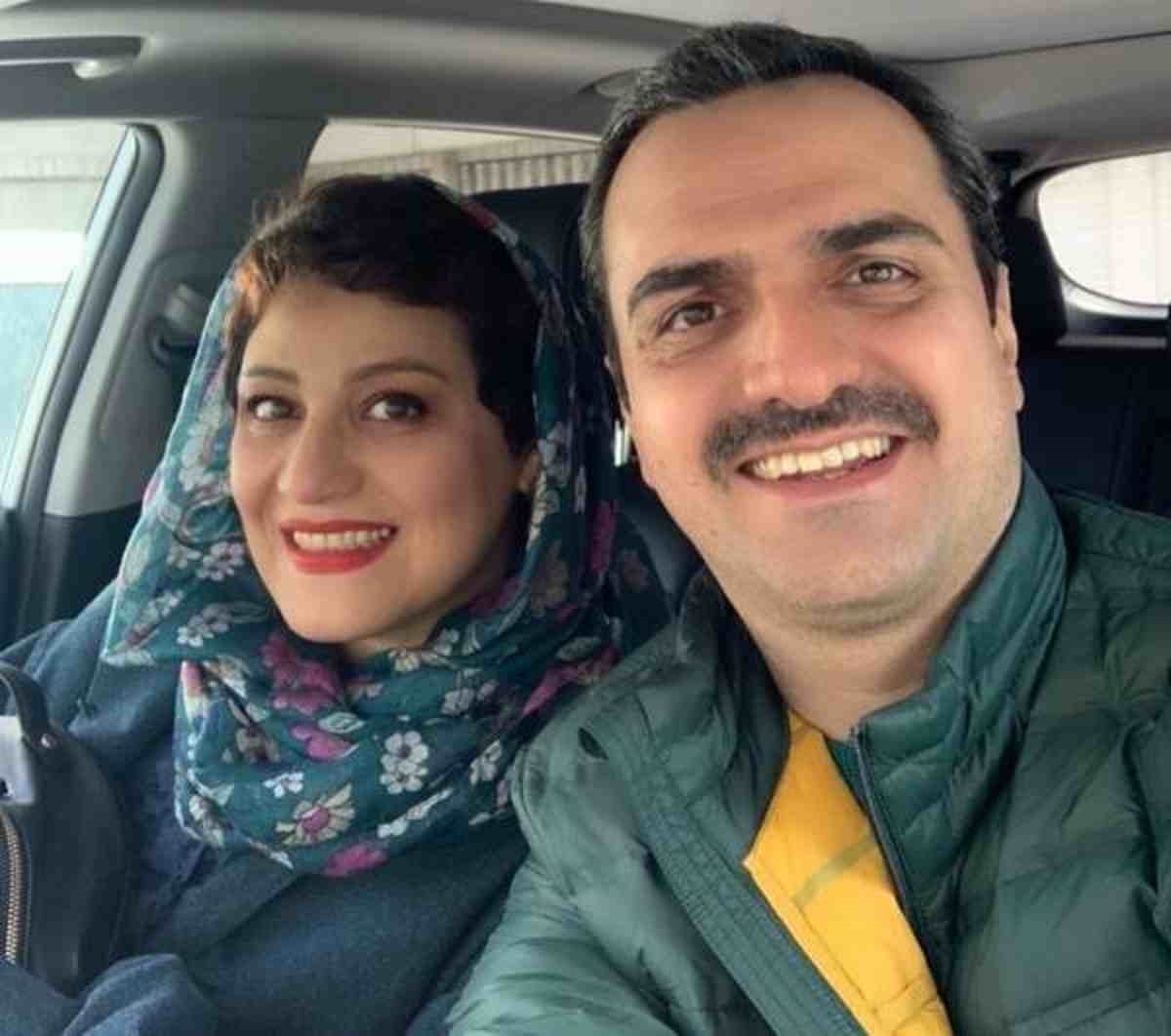 علیرضا آرا و همسرش شبنم مقدمی 1