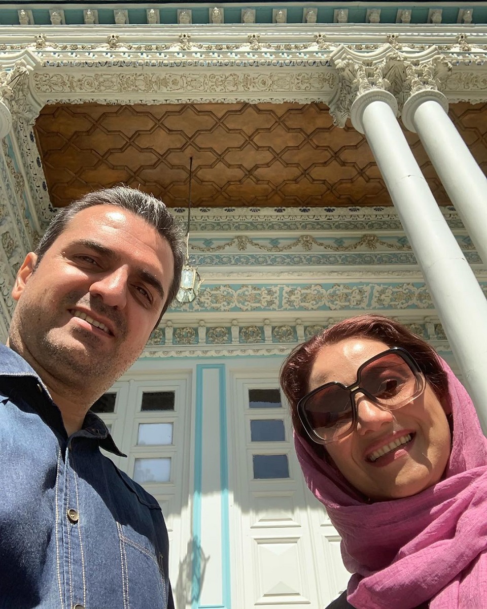 علیرضا آرا و همسرش شبنم مقدمی 2