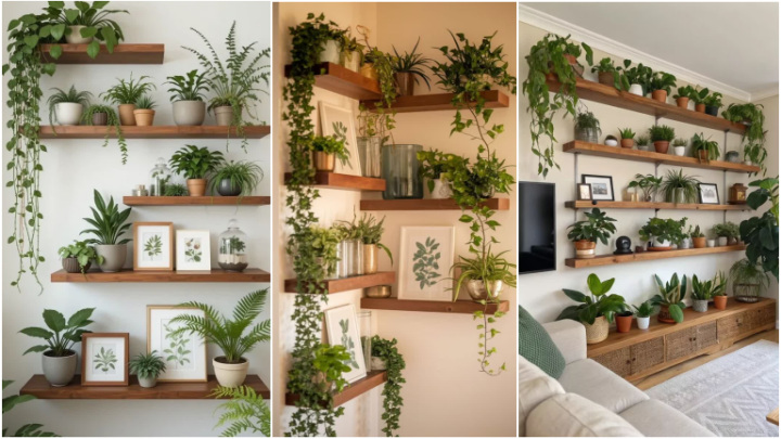 شلف مخصوص گیاه برای منزل