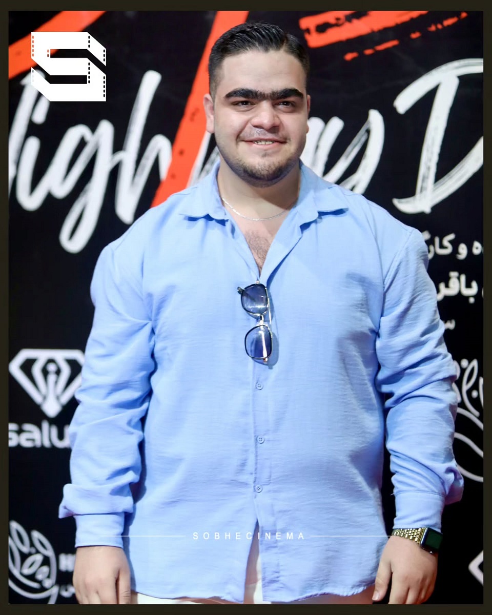 ابوالفضل رجبی در اکران فیلم گوزن‌های اتوبان 1