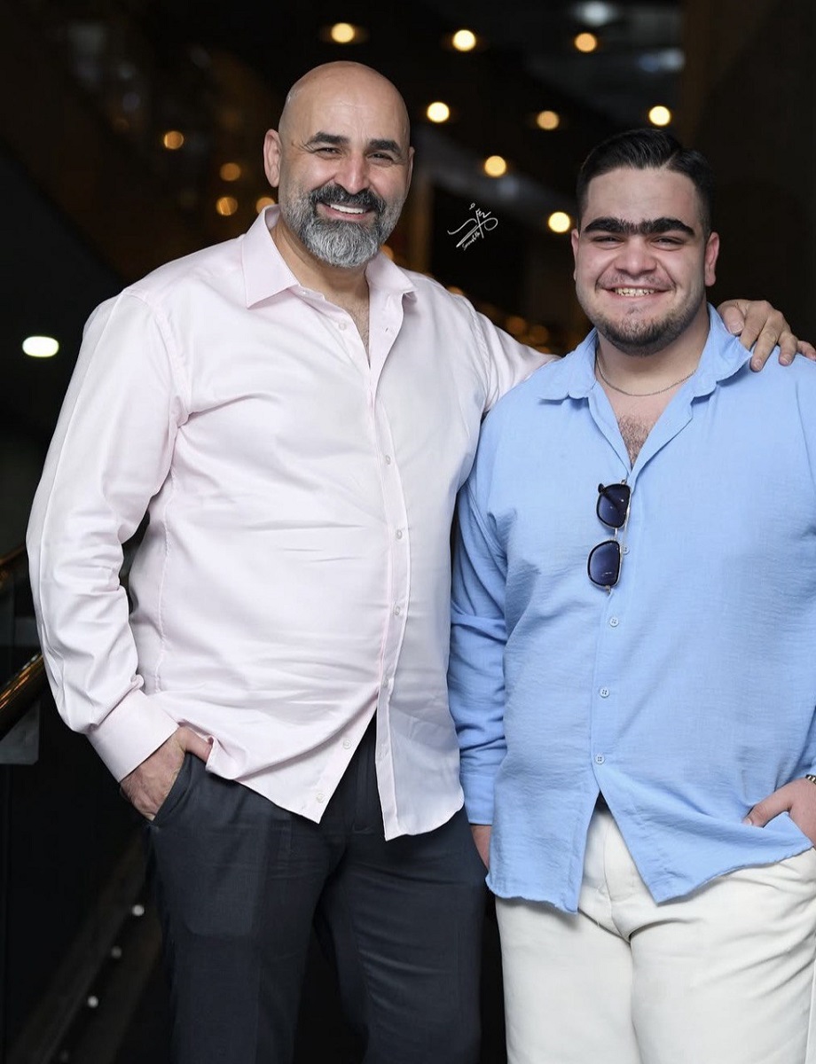 ابوالفضل رجبی در اکران فیلم گوزن‌های اتوبان 2