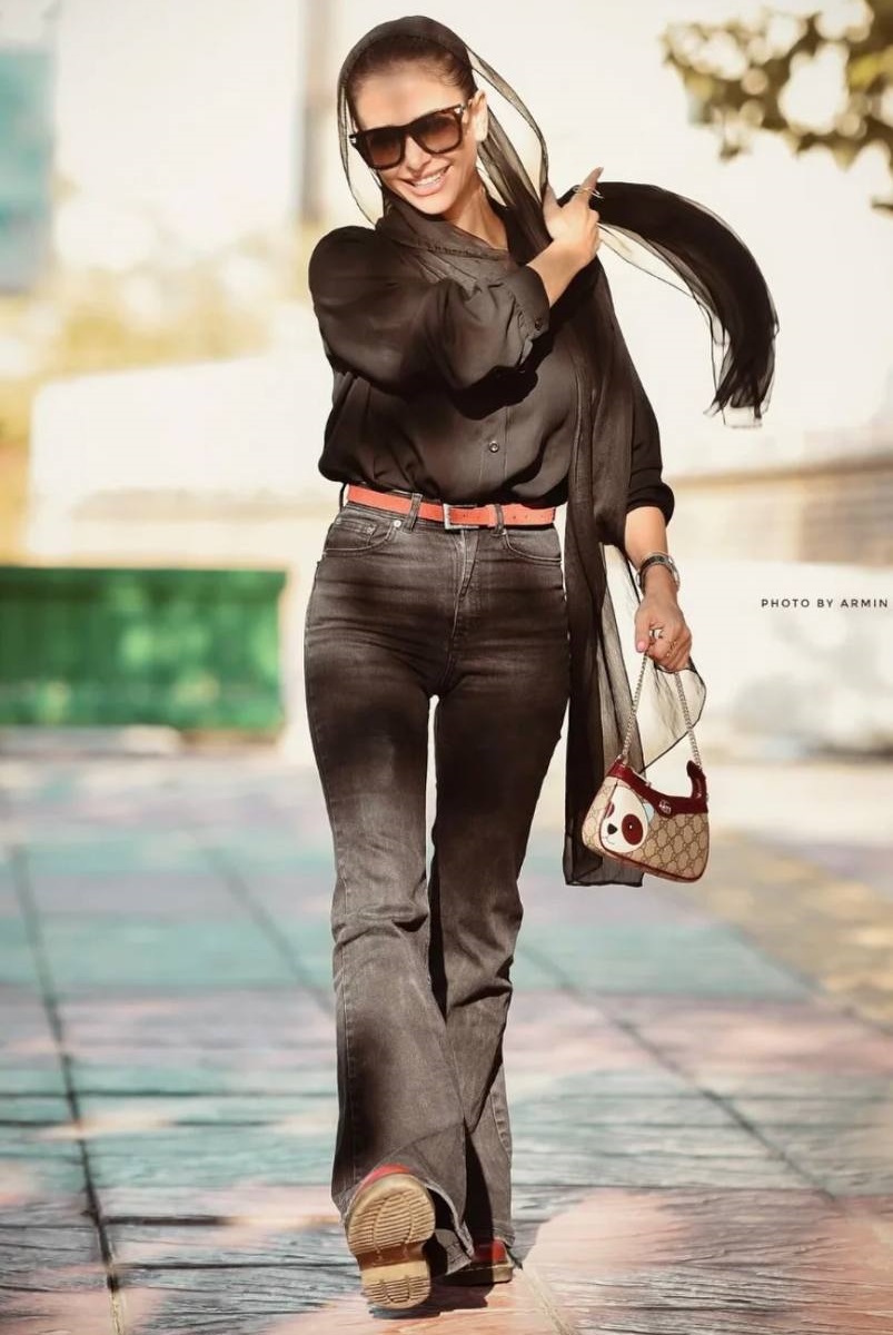 الناز حبیبی با چهره ای جدید 1