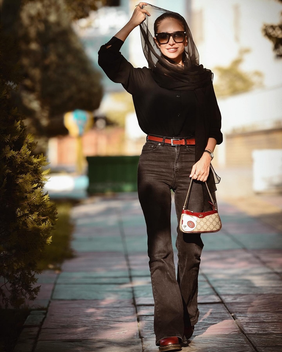 الناز حبیبی با چهره ای جدید 3