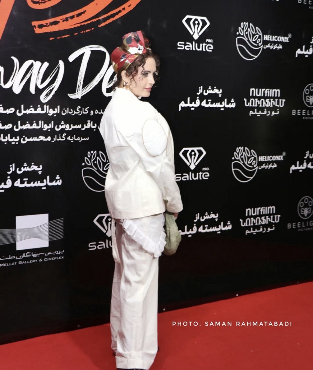 الناز شاکردوست در اکران خصوصی فیلم گوزن‌های اتوبان 5