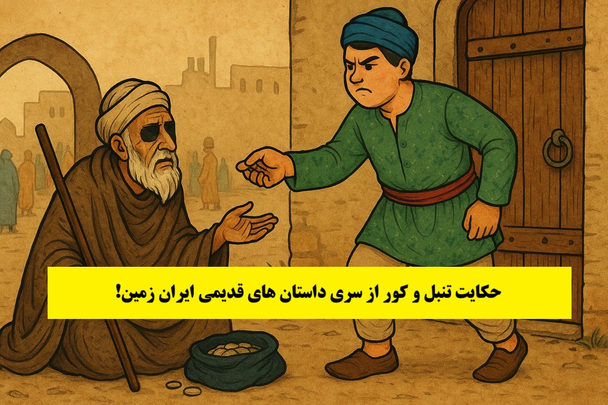 حکایت تنبل و کور