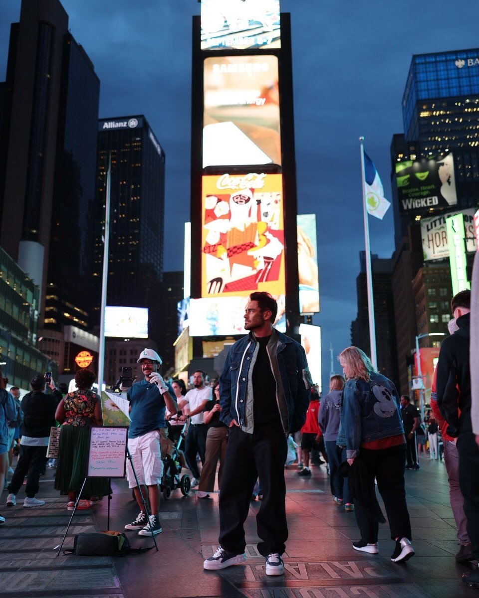 محمدرضا گلزار در خیابان های نیویورک 1