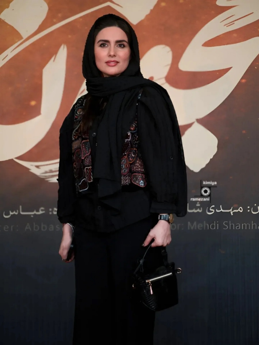 رها خدایاری در اکران فیلم مجنون 1