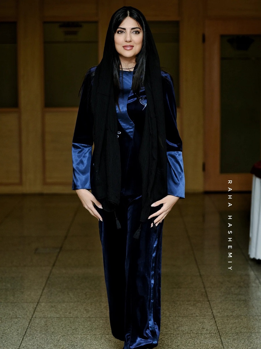 هلیا امامی در اختتامیه جشنواره بین‌المللی همام 2