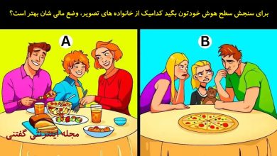 بازی فکری شناخت خانواده دارای وضع مالی خوب 1