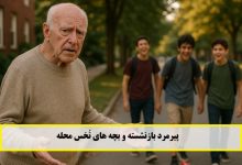 داستان پیرمرد بازنشسته و بچه های تُخس محله