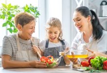 راهکارهای والدین برای الگوی تغذیه سالم