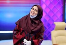 لباس مجلسیِ و صورتی نجمه جودکی