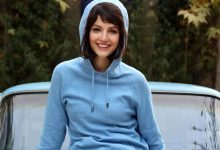 مهسا حجازی با آرایش برگ