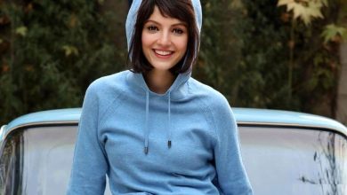 مهسا حجازی با آرایش برگ