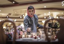 نورا محقق در اکران فیلم مجنون