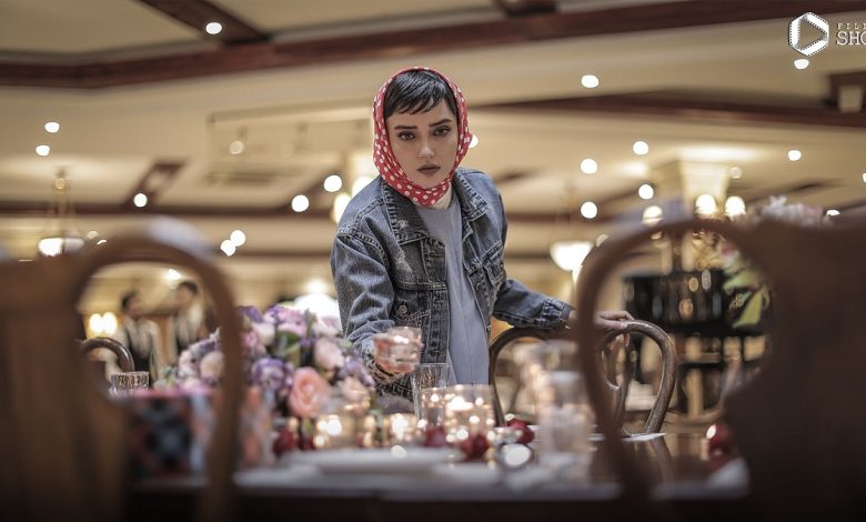 نورا محقق در اکران فیلم مجنون