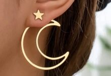 گوشواره‌ های ماه و ستاره: ترند شیک و مینیمال ۱۴۰۴