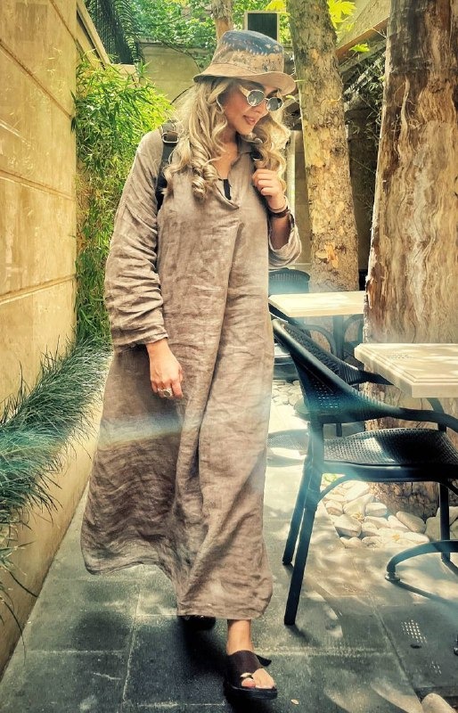 استایل ژولیده و خاص عارفه معماریان 2