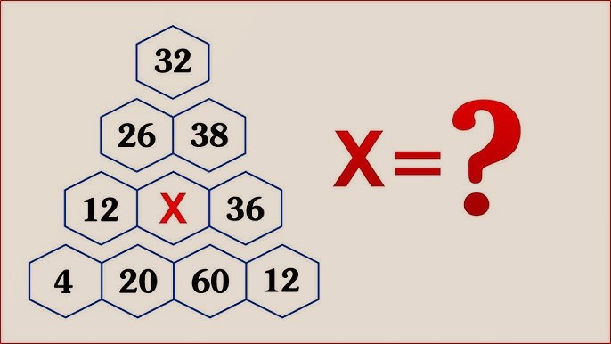 تست هوش ریاضی معمای هرمی