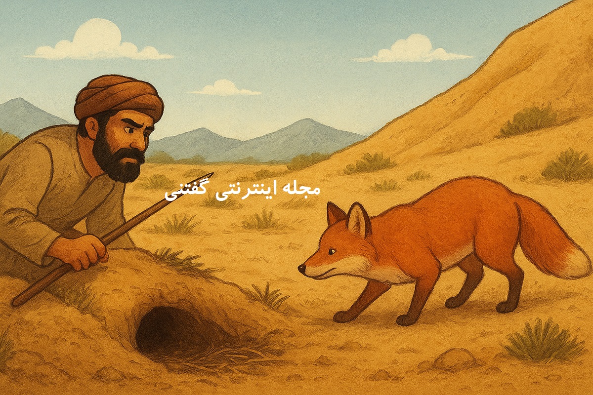 حکایت روباه زیرک و صیاد بیاحتیاط 1