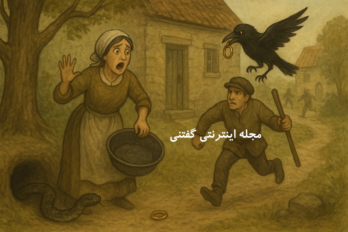 داستان کلاغ دانا و مار بدکردار 1