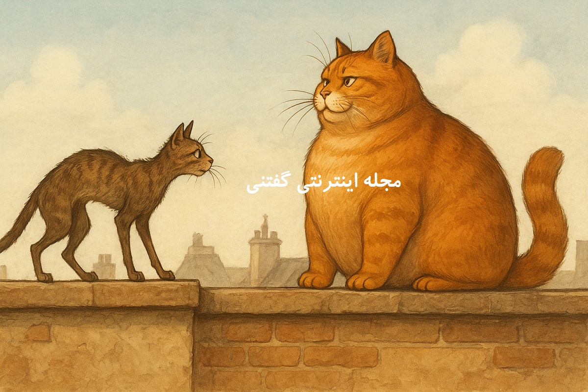 داستان گربه لاغر و بوی کباب 1