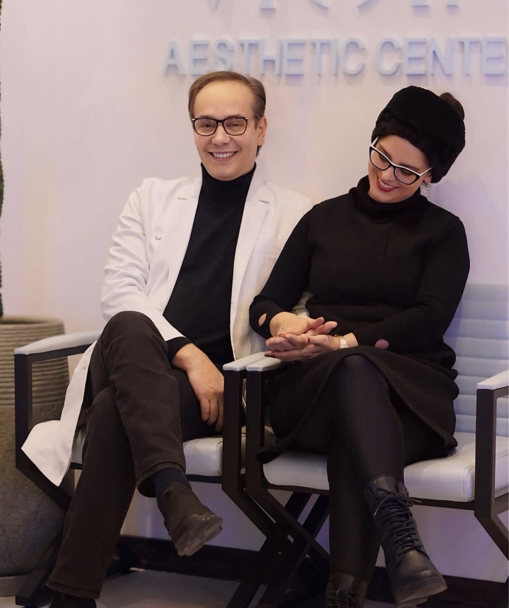  غزل شاکری در کنار همسرش 1