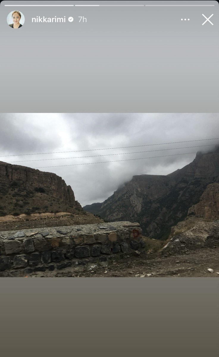 واکنش نیکی کریمی به آتش‌سوزی جنگل‌های شمال 2