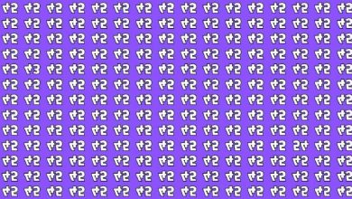 تست بینایی یافتن اعداد فرد معکوس ۴۳ و ۵۴-1