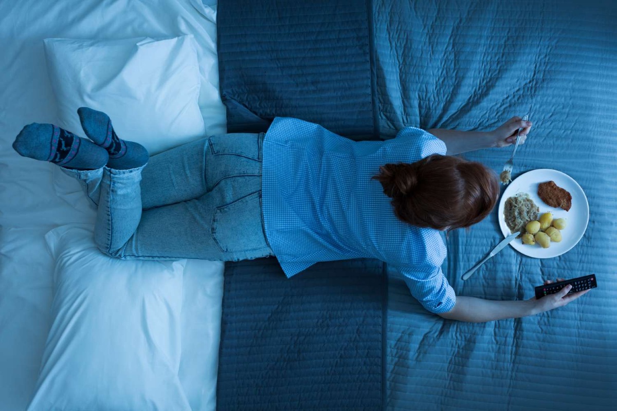 زمان خوردن شام کلید خواب راحت-1