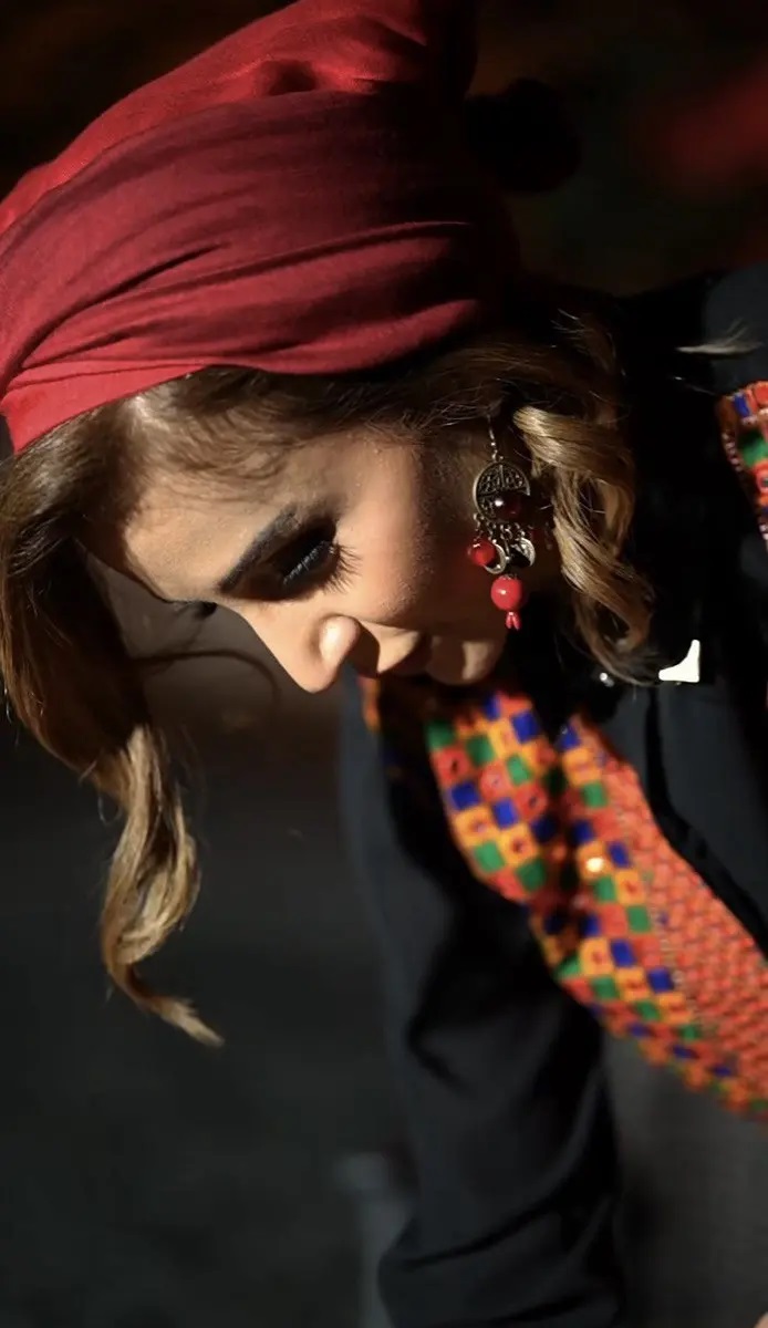 استایل یلدایی شبنم قلی خانی 2