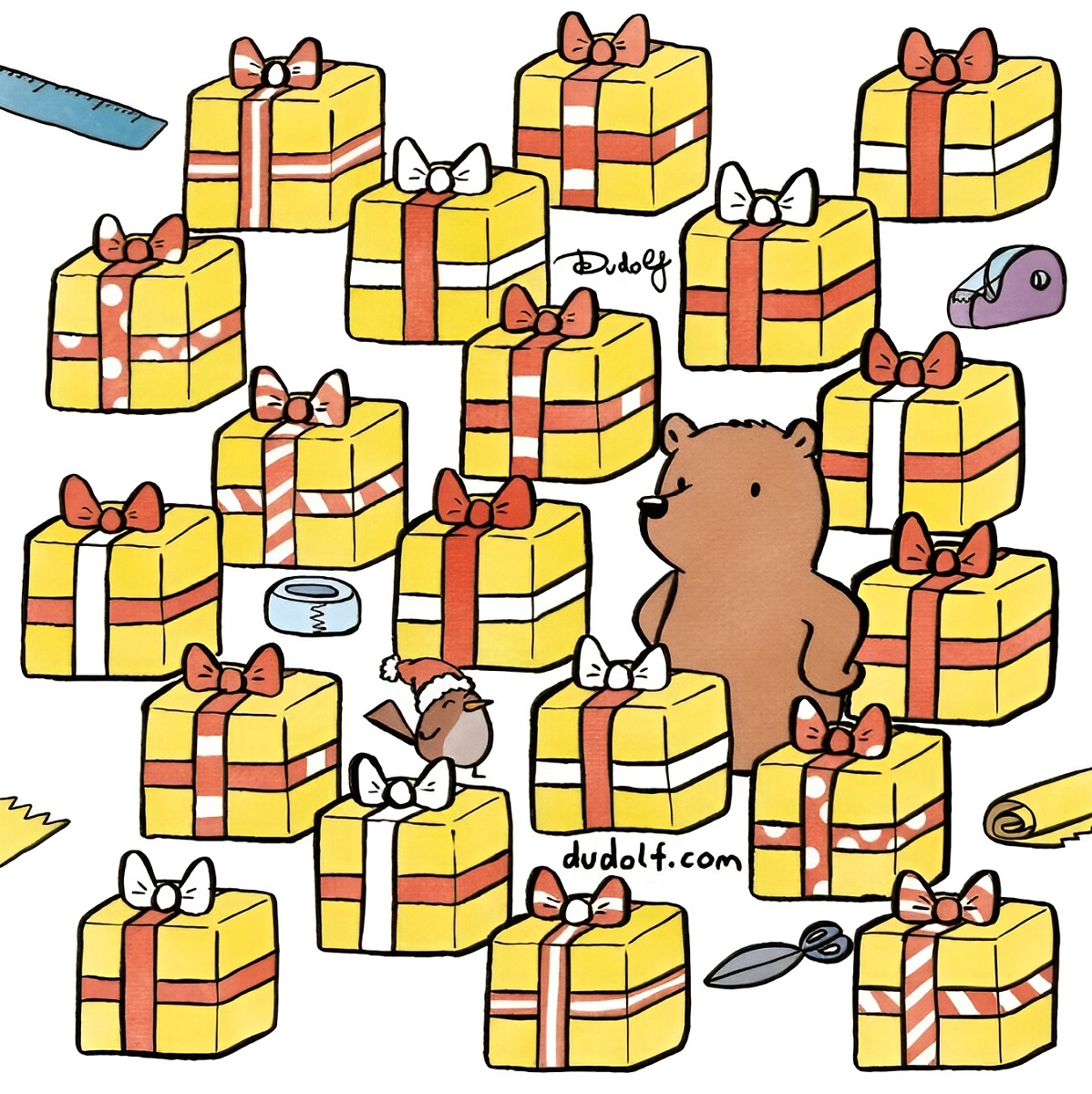 تست هوش یافتن جعبه هدیه بدون جفت