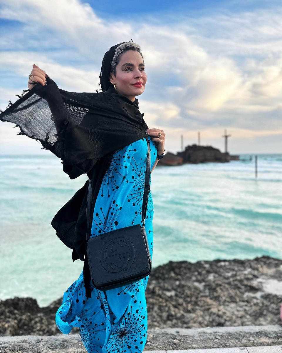 سفر سپیده خداوردی به جزیره کیش 1