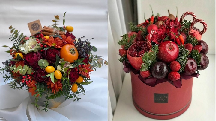 انواع مدلهای تزیین سبد میوه یلدایی برای عروس انواع مدلهای تزیین سبد میوه یلدایی برای عروس