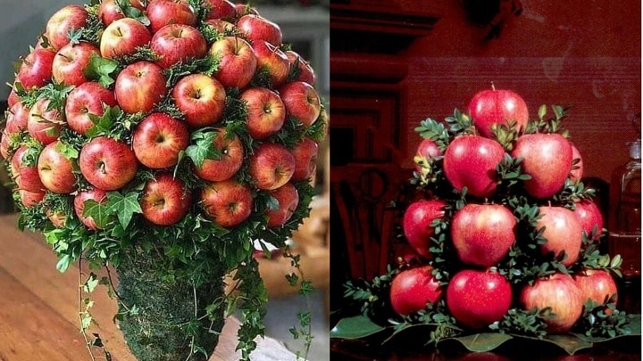 سبد میوه یلدایی؛ یک شاهکار هنری روی میز سبد میوه یلدایی؛ یک شاهکار هنری روی میز